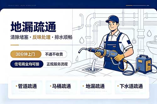 广安地漏疏通