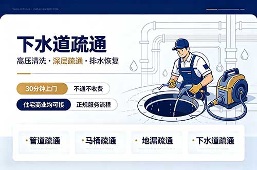 广安下水道疏通