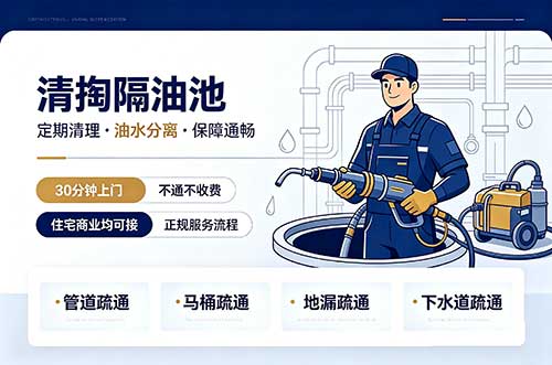 广安清掏隔油池